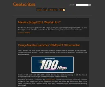 Geekscribes.net(GeekScribes) Screenshot