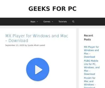 Geeksforpc.org(Mac)) Screenshot