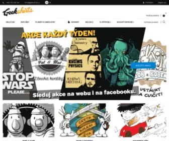 Geekshirts.cz(Vtipná) Screenshot