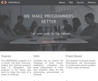 Geekskool.com(Geek) Screenshot