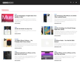 Geeksmodo.com(Home) Screenshot