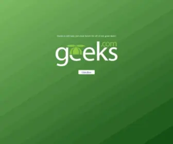 Geeksstore.com(The Stuff You Want At the Price You Need) Screenshot