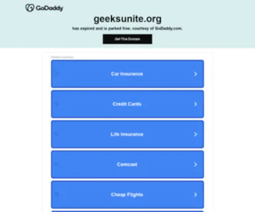 Geeksunite.org(Geeksunite) Screenshot