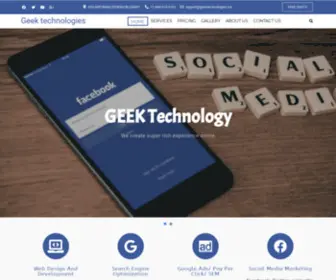 Geektechnologies.live(Premium Digital Marketing Agency) Screenshot