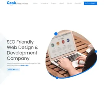 Geekwebsolution.com(Geek Web Solution) Screenshot