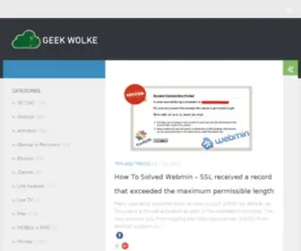 Geekwolke.com(Geekwolke) Screenshot