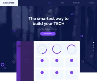 Geekwork.co(Geeks at work) Screenshot