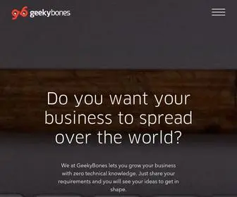 Geekybones.com(Mobile App) Screenshot