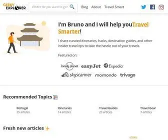Geekyexplorer.com(Honest Travel Blog) Screenshot