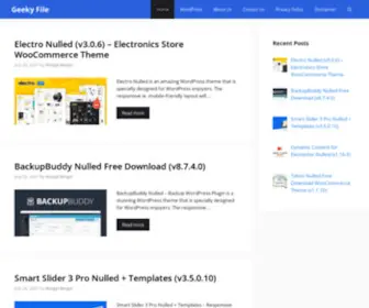 Geekyfile.com(Geeky File) Screenshot