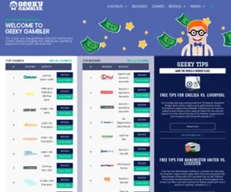 Geekygambler.com Screenshot