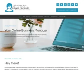 Geekygirl.ca(Online Business Manager) Screenshot