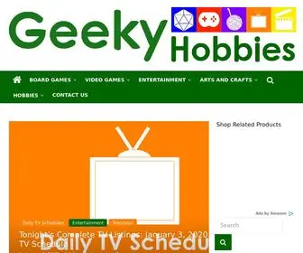 Geekyhobbies.com(Geeky Hobbies) Screenshot