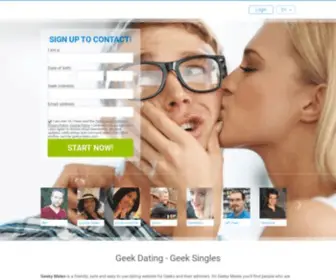 Geekymates.com(Geeky Mates) Screenshot