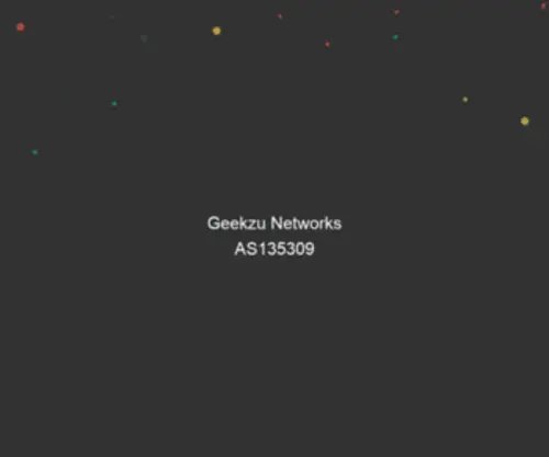 GeekZu.org(Geekzu Networks) Screenshot