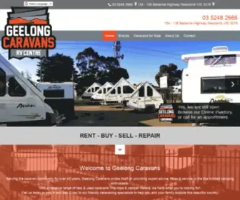 Geelongcaravans.com.au(Geelong Caravans) Screenshot