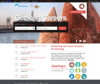 Geelongcareers.org.au(Geelong Careers Talent Community) Screenshot