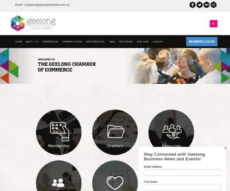 Geelongchamber.com.au(The Geelong Chamber of Commerce) Screenshot
