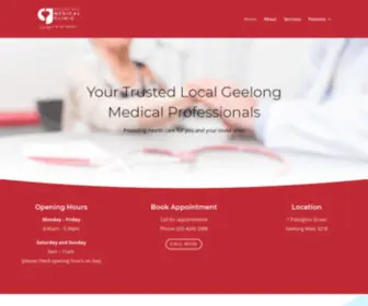 Geelongwestmedicalclinic.com.au(Medical Clinic in Geelong West) Screenshot