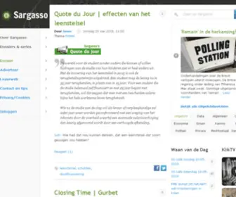 Geencommentaar.nl(Just another WordPress site) Screenshot