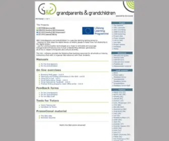 Geengee.eu(Grandparents and Grandchildren) Screenshot
