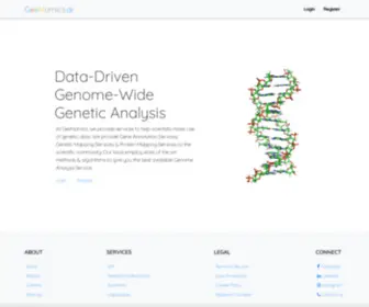 Geenomics.ai(Genome Wide Genetic Analysis) Screenshot