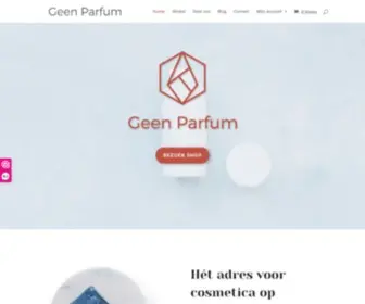 Geenparfum.nl(Geen parfum) Screenshot