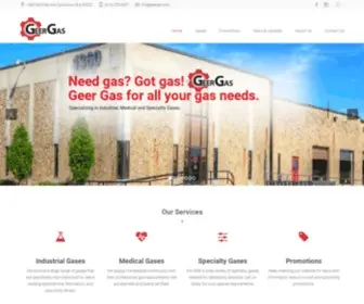 Geergas.com(Geer Gas) Screenshot