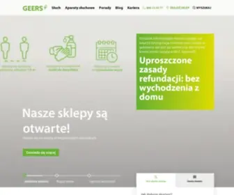Geers.pl(GEERS Akustyka Słuchu) Screenshot