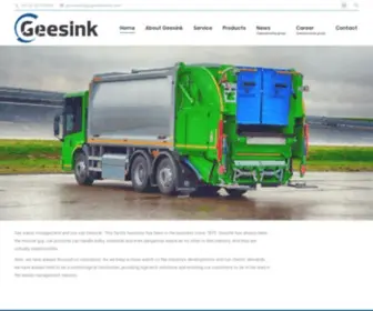 Geesink.com(Geesinknorba) Screenshot