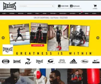 Geezersboxing.co.uk(Geezers Boxing) Screenshot