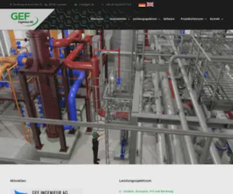 Gef.de(GEF Ingenieur AG) Screenshot