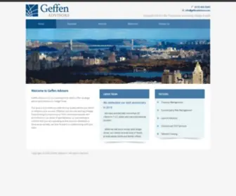 Geffenadvisors.com(Geffen Advisors) Screenshot