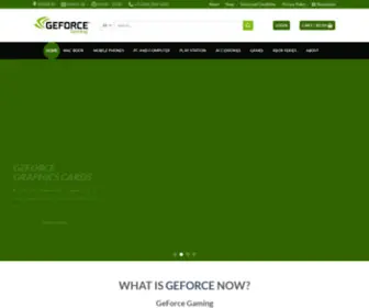 GeforcGaming.com(GeForce Gaming NOW turns almost any laptop) Screenshot