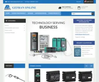 Gefranonline.net(Gefran Online) Screenshot