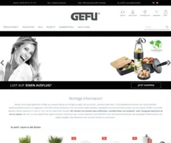 Gefu.com(GEFU Online) Screenshot