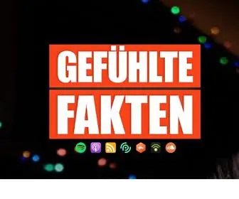 Gefuehltefakten.de(GEFÜHLTE FAKTEN) Screenshot