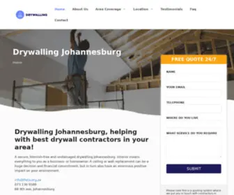 Gega.org.za(Drywalling Johannesburg) Screenshot