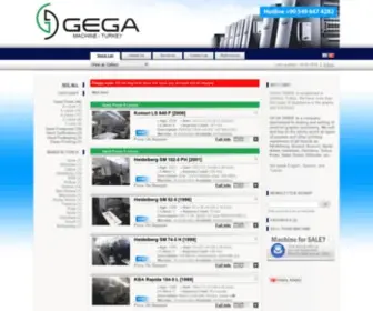 Gegamachine.com(GEGA TRADE) Screenshot