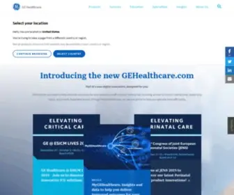 Gehealthcare.co.uk(GE Healthcare (United Kingdom)) Screenshot