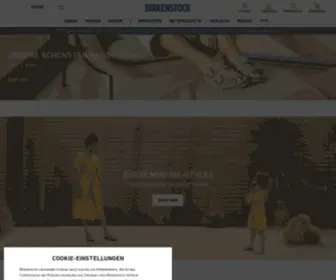 Gehen.com(Markenschuhe von BIRKENSTOCK) Screenshot