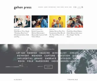Gehenpress.com(Gehen press) Screenshot