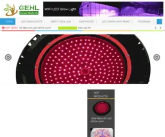 Gehl-LED.com(LED Grow Lights) Screenshot