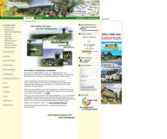 Gehlberg.net(Herzlich Willkommen) Screenshot