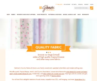 Gehmanscountryfabrics.com(Modest Dresses) Screenshot