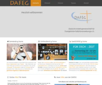 Gehoerlosenseelsorge.de(Home) Screenshot