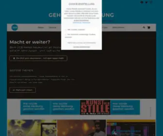 Gehoerlosenzeitung.de(Deutsche Gehörlosenzeitung) Screenshot