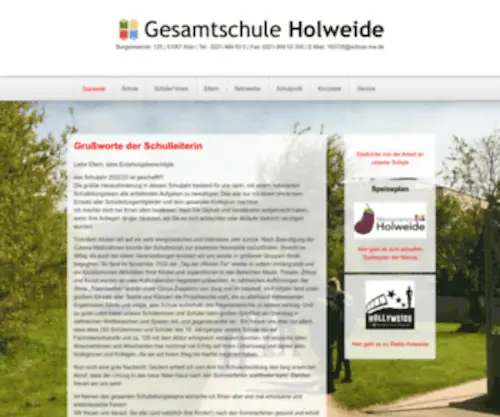 Gehw.de(Gesamtschule Köln Holweide) Screenshot