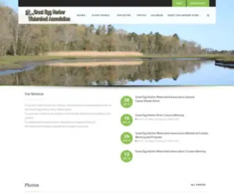 Gehwa.org(Great Egg Harbor Watershed Association) Screenshot