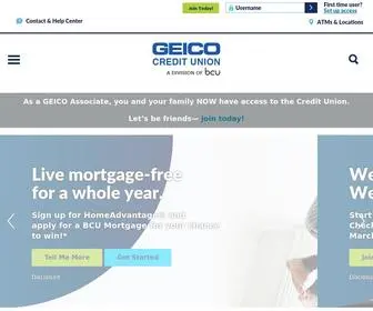 Geicocu.org(GEICO Credit Union) Screenshot